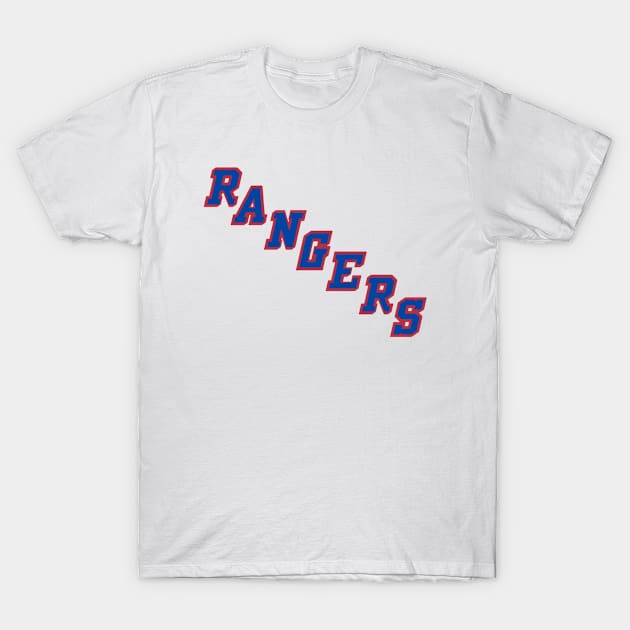 New York Rangers T-Shirt by Jedistudios 